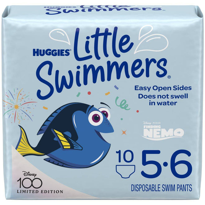 Huggies Swim Pants Little Swimmers Disposable Large (14kg +) 10 Pieces