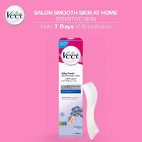 Veet Hair Removal Cream Silky Fresh Legs & Body For Sensitive Skin 200g