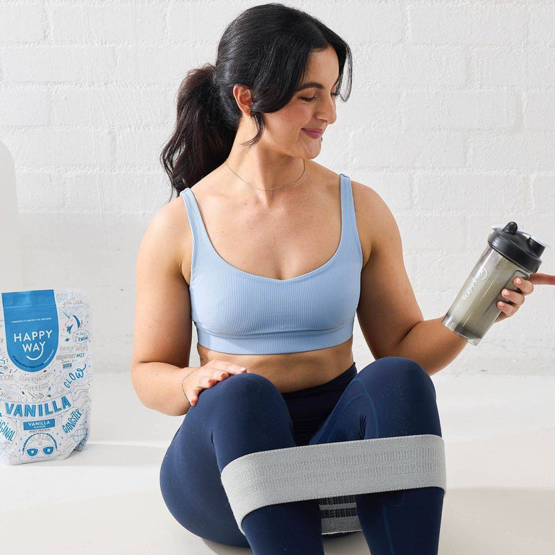 Happy Way Whey Protein Powder Vanilla 500g