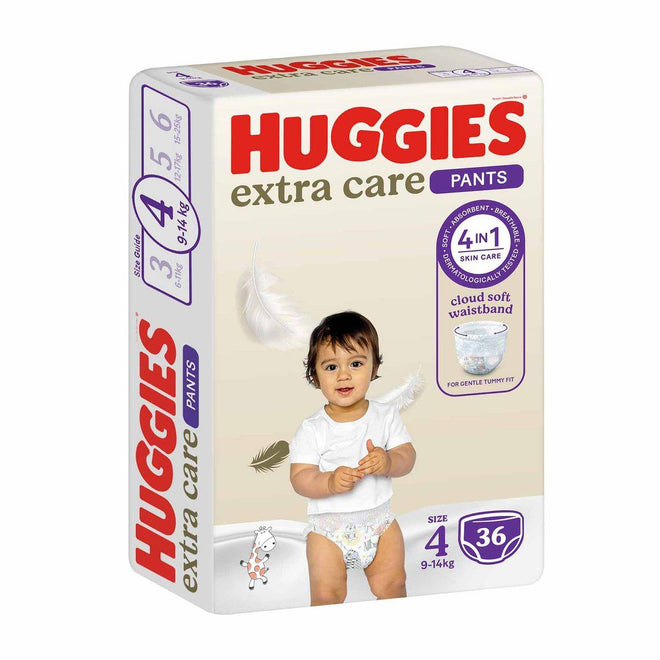 Huggies Extra Care Pants Size 4 (9-14 kg) 36 Pieces