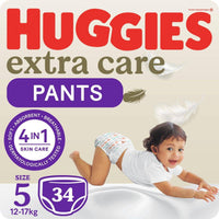 Huggies Extra Care Pants Size 5 (12-17 kg) 34 Pieces