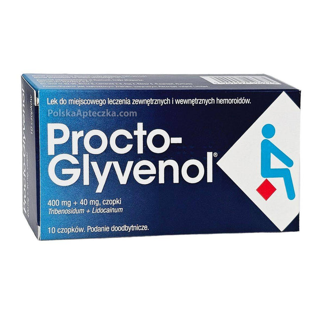 Procto Glyvenol 10 Suppositories