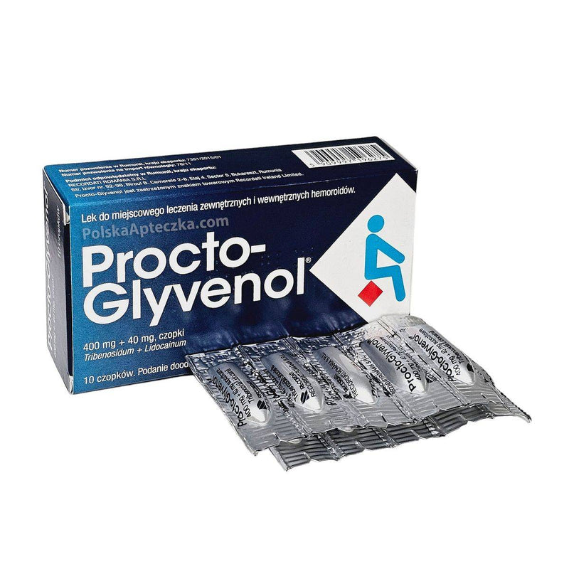 Procto Glyvenol 10 Suppositories