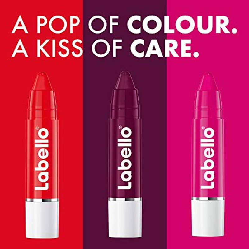Labello Lipstick Hot Pink Crayon 3g