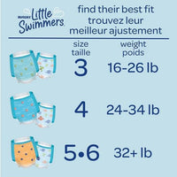 Huggies Swim Pants Little Swimmers Disposable Large (14kg +) 10 Pieces