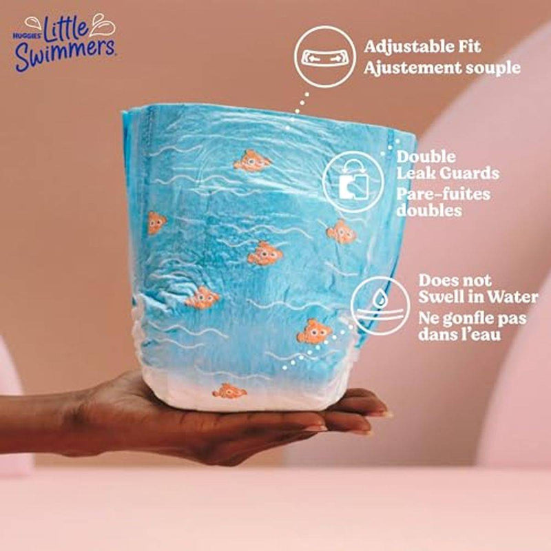 Huggies Swim Pants Little Swimmers Disposable Large (14kg +) 10 Pieces
