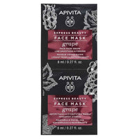 Apivita Express Beauty Face Mask Grape 8ml 2 Packs