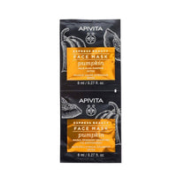 Apivita Express Beauty Face Mask Pumpkin 8ml 2 Packs