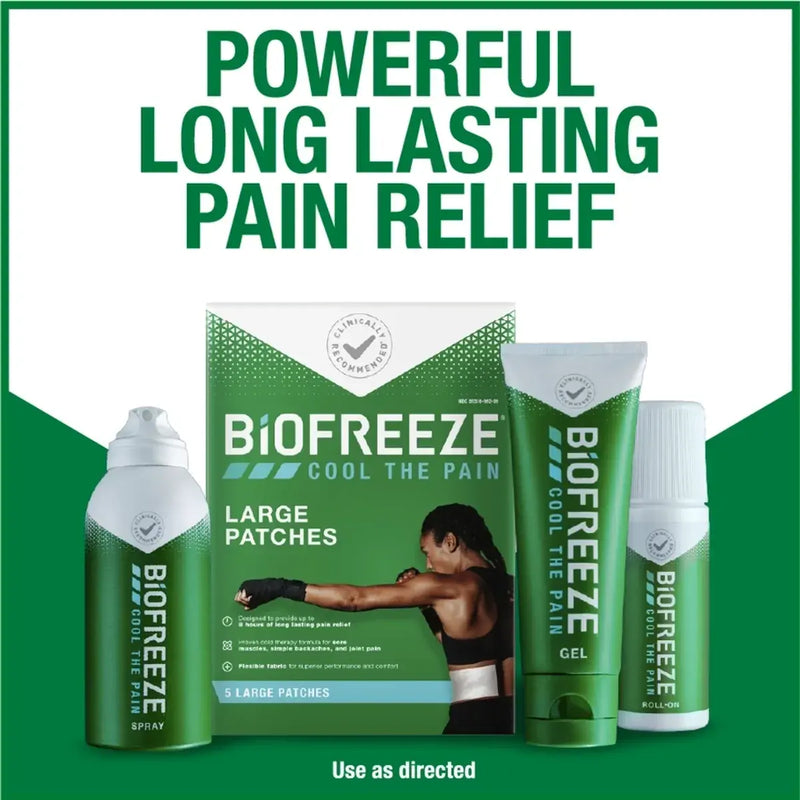 Biofreeze Cold Therapy Pain Relief Roll On 89ml