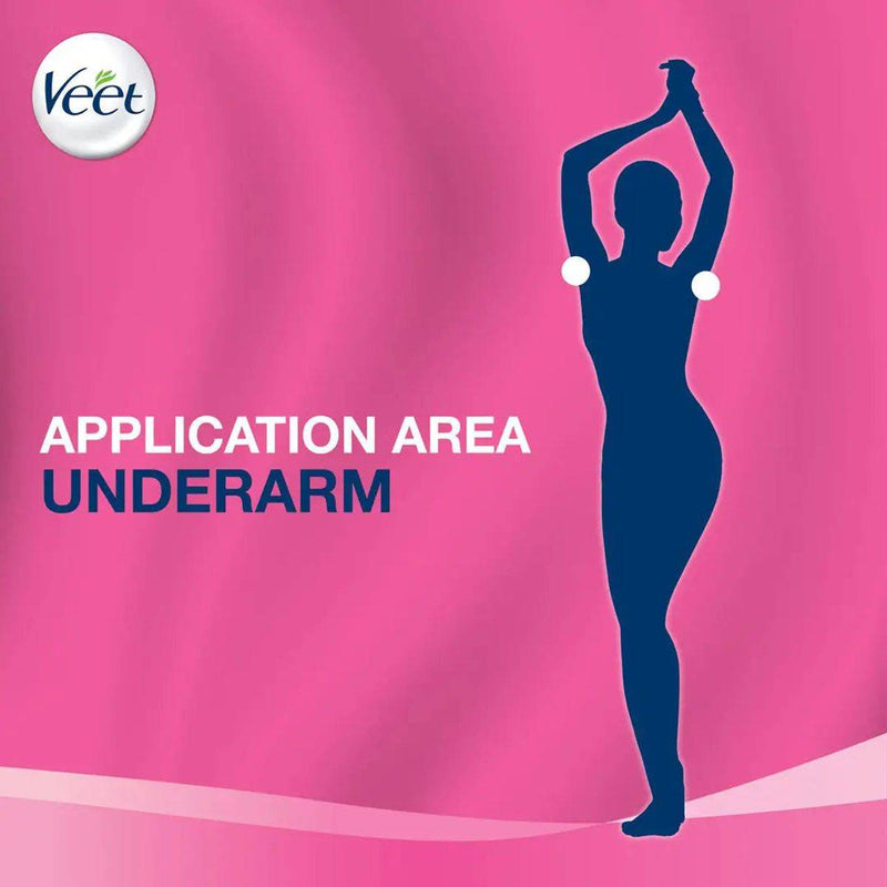 Veet Wax Strips Pure Underarm Wax For Sensitive Skin 16 Strips