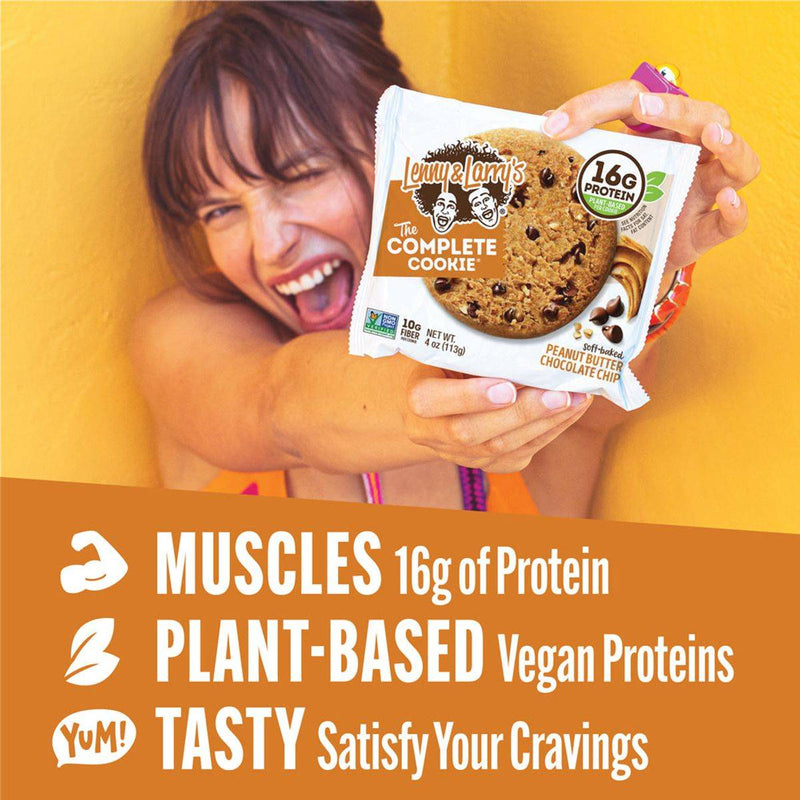 Lenny & Larrys The Complete Cookie Peanut Butter Chocolate Chip 113g