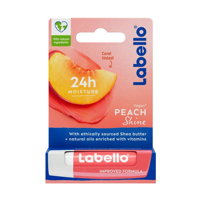 Labello Lip Balm Peach Shine 4.8g