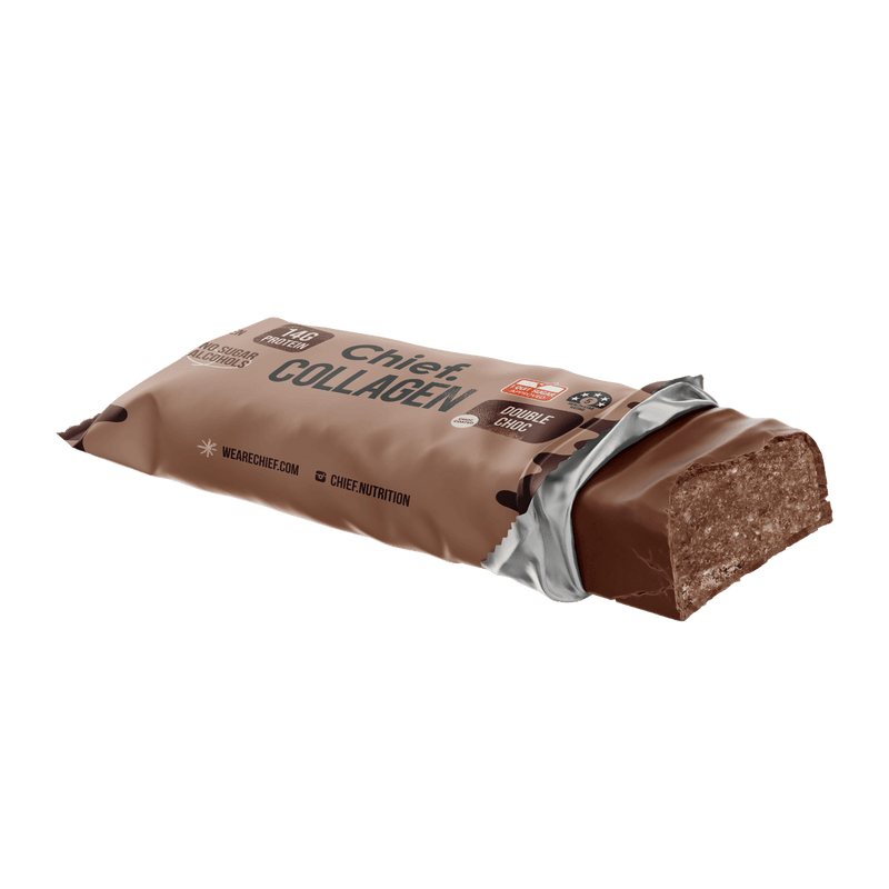 Chief Collagen Protein Bar Double Chocolate 45g