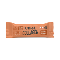 Chief Collagen Protein Bar Hazelnut Brownie 45g