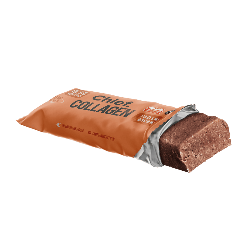 Chief Collagen Protein Bar Hazelnut Brownie 45g