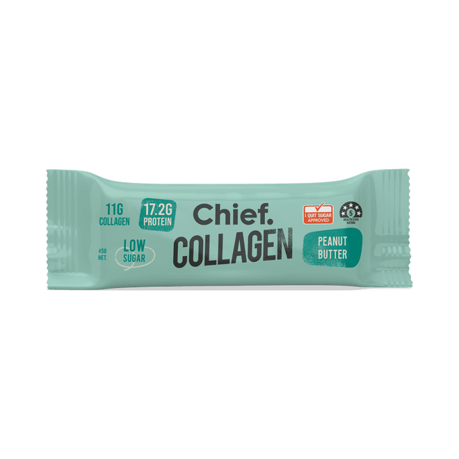 Chief Collagen Protein Bar Peanut Butter 45g