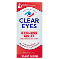 Clear Eyes Redness Relief Eye Drops 15ml