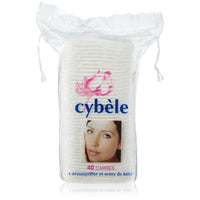 Cybele Square Cotton Pads 40 Pieces