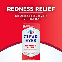 Clear Eyes Redness Relief Eye Drops 15ml