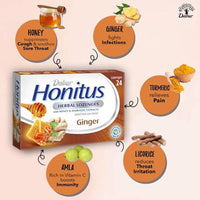 Dabur Honitus Herbal Ginger 24 Lozenges