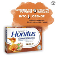 Dabur Honitus Herbal Ginger 24 Lozenges