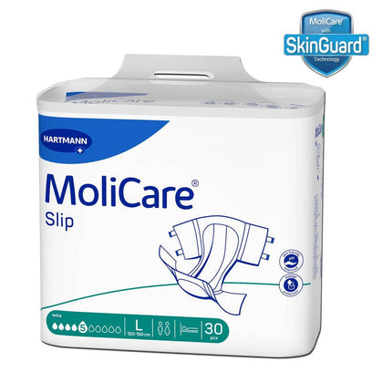Molicare Slip 5 Drops Adult Diaper Large 30 Pieces