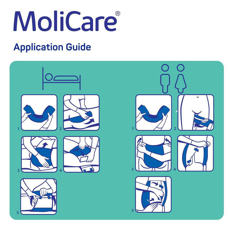 Molicare Slip 5 Drops Adult Diaper Extra Large 14 Pieces