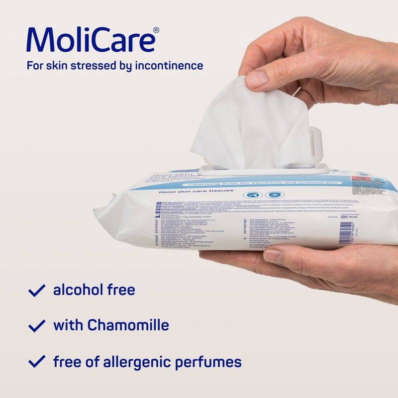 Molicare Skin Moist Skin Care Tissues 50 Pieces
