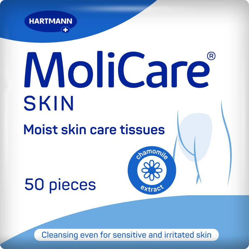 Molicare Skin Moist Skin Care Tissues 50 Pieces