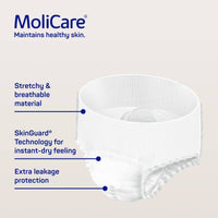 Molicare Premium Mobile Pull Up Pants 6 Drops Large 14 Pieces