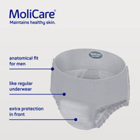 Molicare Premium Men Pants 7 Drops Medium 8 Pieces