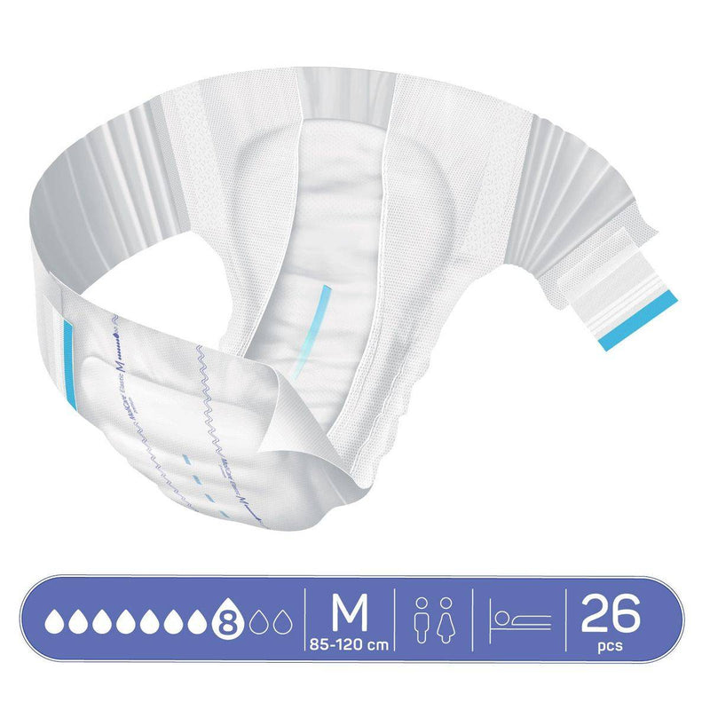 Molicare Premium Elastic 8 Drops Adult Diaper Medium 26 Pieces