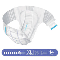 Molicare Premium Elastic 8 Drops Adult Diaper Extra Large 14 Pieces