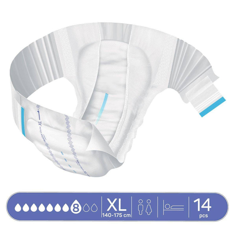 Molicare Premium Elastic 8 Drops Adult Diaper Extra Large 14 Pieces