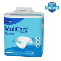 Molicare Premium Elastic 6 Drops Adult Diaper Extra Large 14 Pieces
