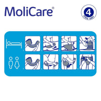 Molicare Premium Elastic 6 Drops Adult Diaper Extra Large 14 Pieces