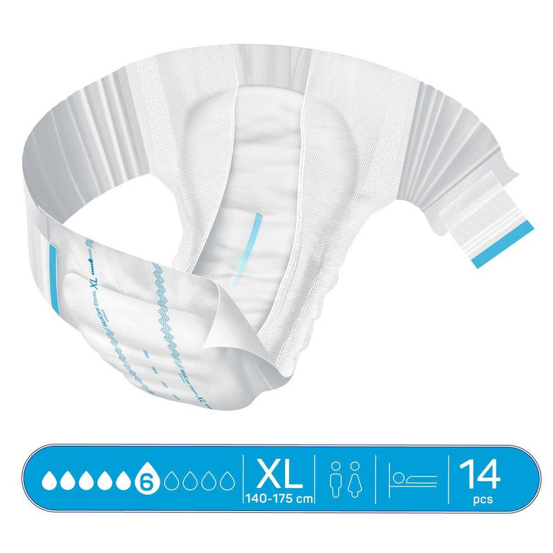Molicare Premium Elastic 6 Drops Adult Diaper Extra Large 14 Pieces
