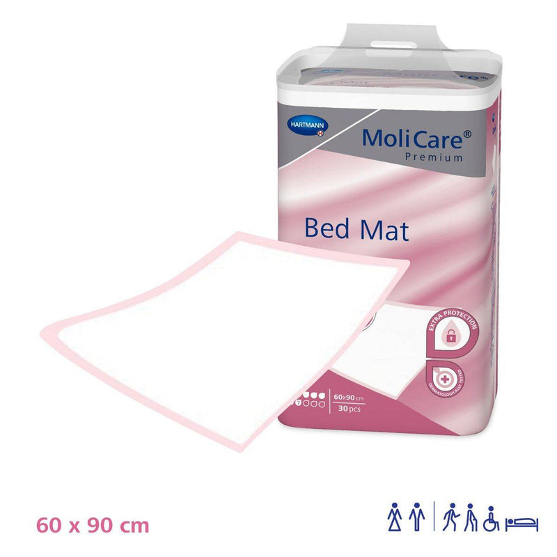 Molicare Premium Bed Mat 7 Drops 60x90cm 30 Pieces