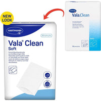 Molicare Vala Clean Soft Disposable Washing Gloves 23x15.5cm 50 Pieces