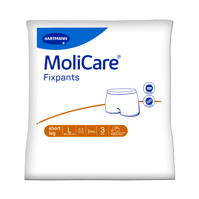 Molicare Fixpants Short Leg Large 3 Pieces