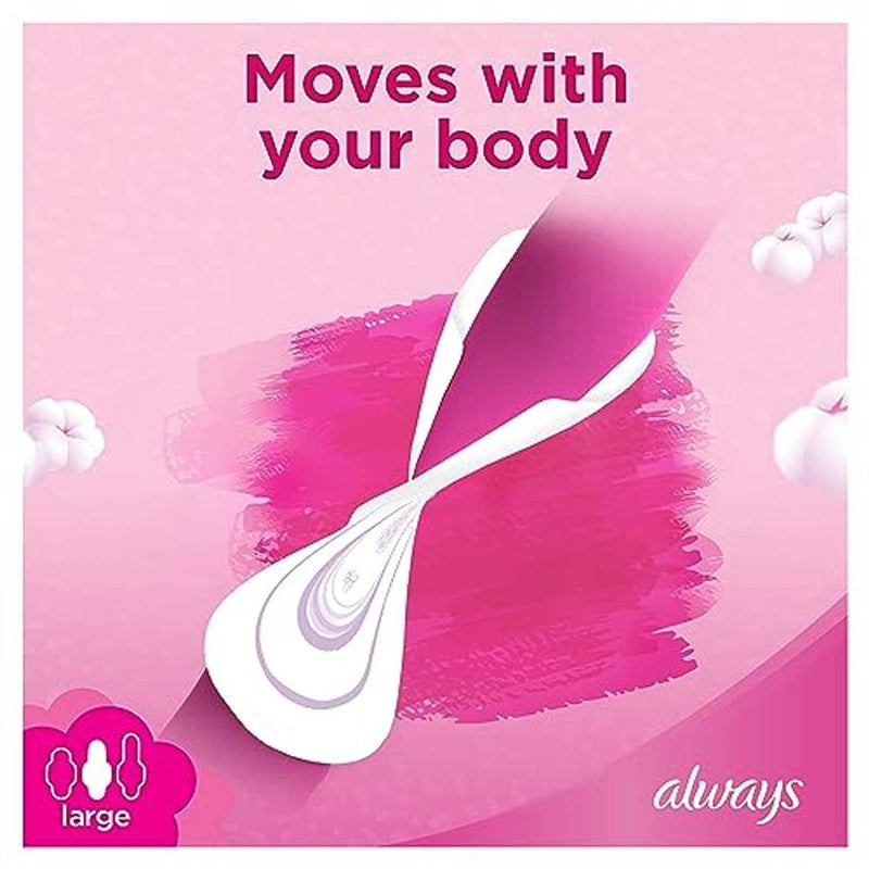 Always Cotton Ultra Thin Large 16 Count