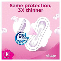 Always Cotton Ultra Thin Large 16 Count