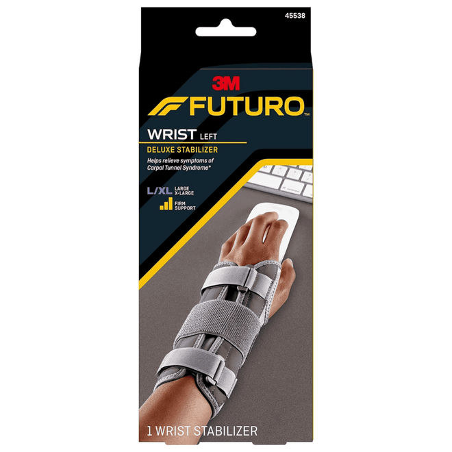 Futuro Deluxe Wrist Stabilizer Left Hand Large/X Large