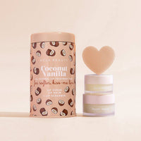 NCLA Beauty Lip Care Duo + Lip Scrubber Set Coconut Vanilla