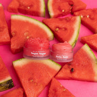 NCLA Beauty Lip Care Duo + Lip Scrubber Set Watermelon
