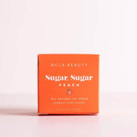 NCLA Beauty Sugar Sugar Lip Scrub Peach 15ml