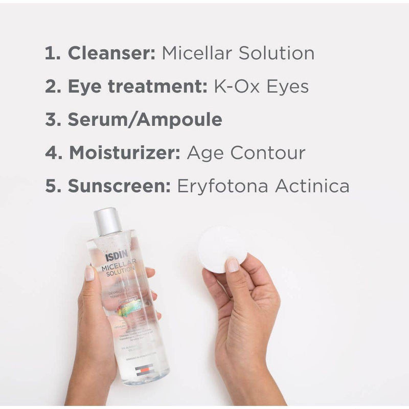Isdin Micellar Solution 4 In 1 Facial Cleanser 400ml