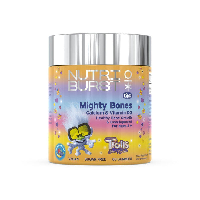 Nutriburst Kids Mighty Bones Calcium & Vitamin D3 60 Gummies