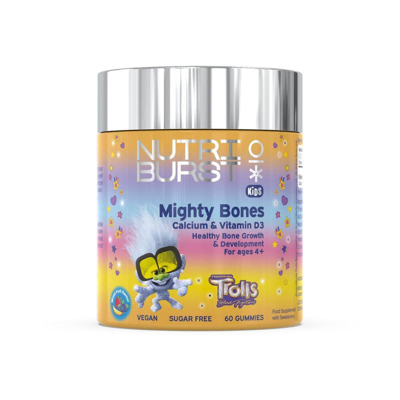 Nutriburst Kids Mighty Bones Calcium & Vitamin D3 60 Gummies