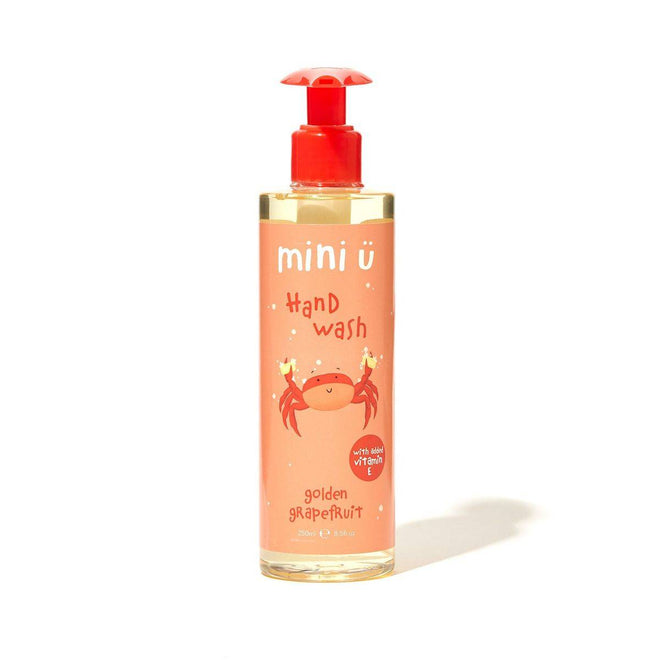 Mini U Hand Wash with Vitamin E Golden Grapefruit 250ml